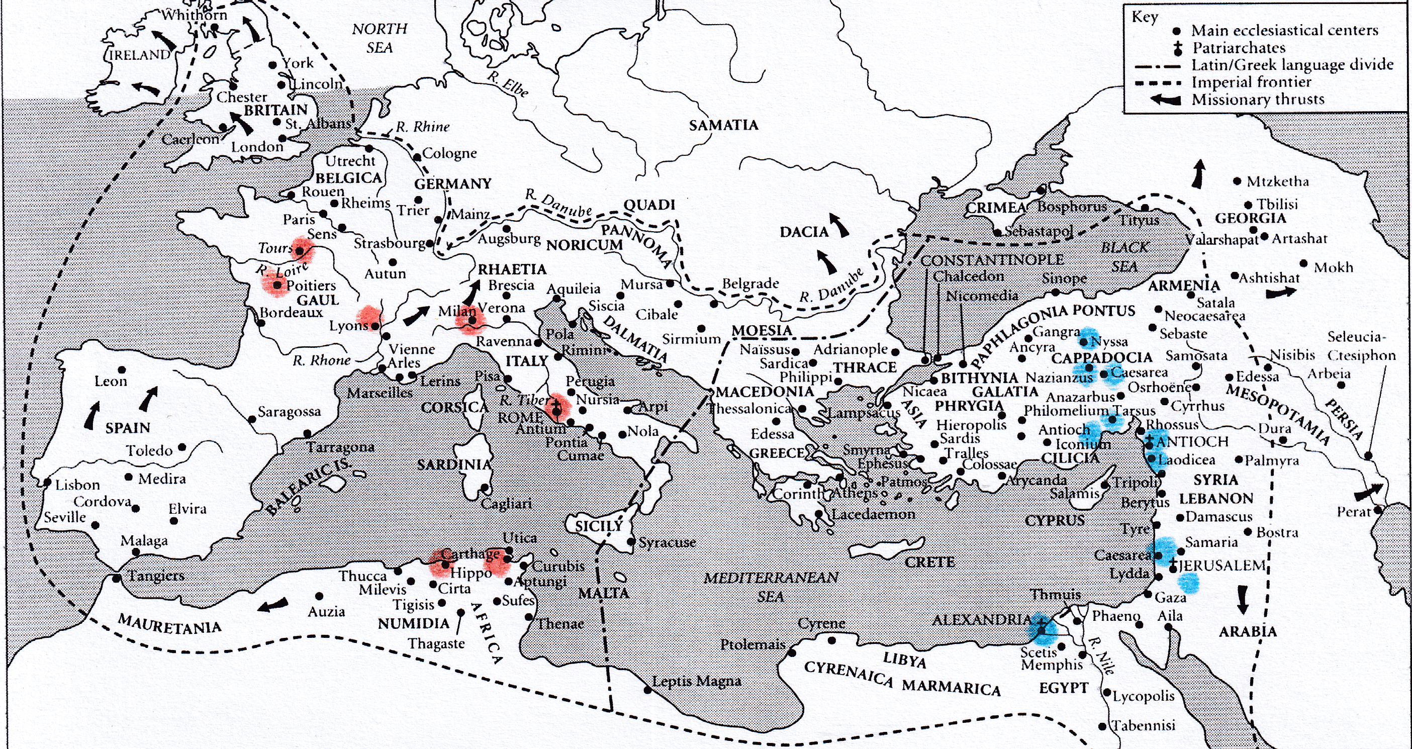 mapa: pehled mst 22 crkevnch otc